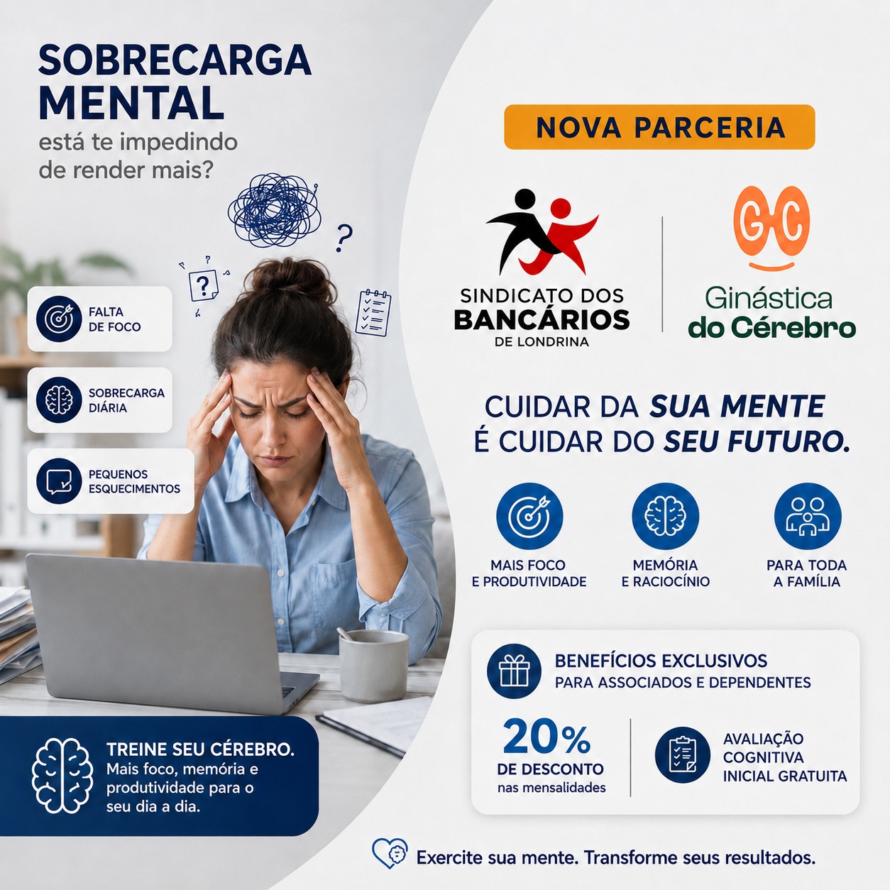 Logo Ginástica do Cérebro